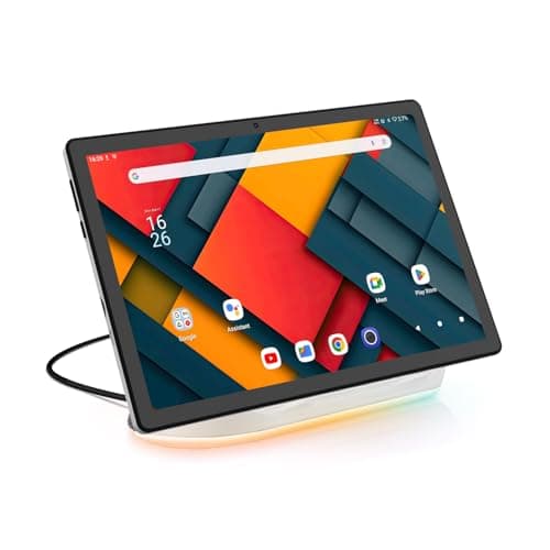 2025 Upgraded Android Tablet with Charging Speaker Dock, 2 Years Protection, Otca-Core CPU, 14GB+64GB Storage with 1TB Expansion, WiFi 6, BT5.3, Google Tablet, US Version