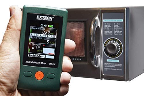 Extech EMF450 - Multi-Field EMF Meter - Measures Magnetic, Electric, and RF Fields with Color Display 3