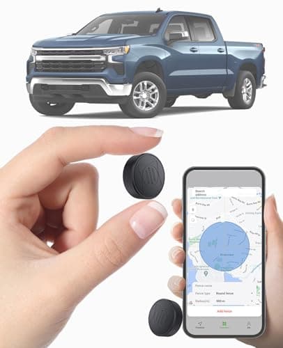 GPS Tracker for Vehicles - No Subscription Required/No Monthly Fee Car GPS Tracker Portable Real Time Magnetic GPS Tracking Device Full Global Coverage for Car, Motorcycle, Truck, Anti-Theft