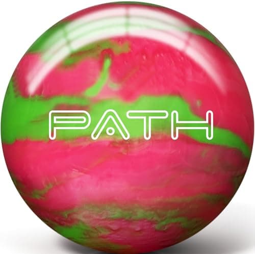 Pyramid Path Bowling Ball (Hot Pink/Lime Green, 8LB)