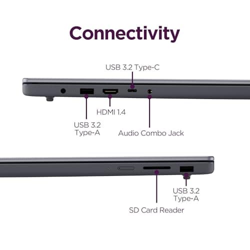 Lenovo IdeaPad Slim 3X - 2025 - Everyday AI Laptop - Copilot+ PC - 15.3" WUXGA Display - 16 GB Memory - 512 GB Storage - Qualcomm® Snapdragon® X - Luna Grey 4