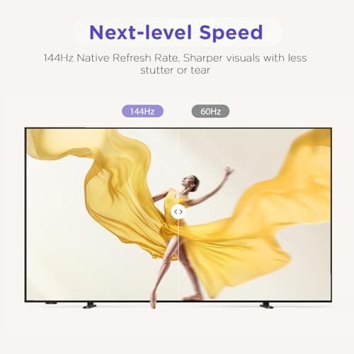 iFFALCON 55-Inch Class QLED 4K Smart TV, Ultra-Slim Picture Frame TV, 144Hz, HDR, Art Mode w/AI Art, Wide Color Gamut, Dolby Vision IQ, Dolby Atmos, Google Assistant Voice Remote(55F75, 2025 Model) 5