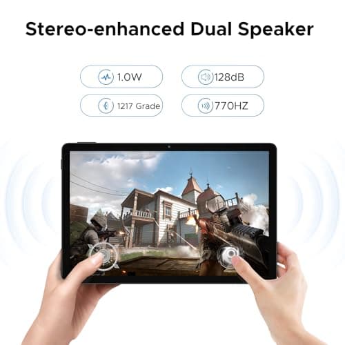 DOOGEE U11(2025) Android 15 Tablet, 11 inch Tablet 16GB+128GB/2TB TF Octa-Core 90Hz Display, 8580mAh,1080P,Bluetooth 5.0+5G WiFi Tablets, 13MP+5MP, Face ID,Metal Body 5