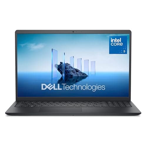 Dell 15 Laptop DC15250-15.6-inch FHD 120Hz Display, Intel Core 3 Processor 100U Processor, 8GB DDR4 RAM, 512GB SSD, Intel UHD Graphics, Windows 11 Home, Onsite Service - Carbon Black