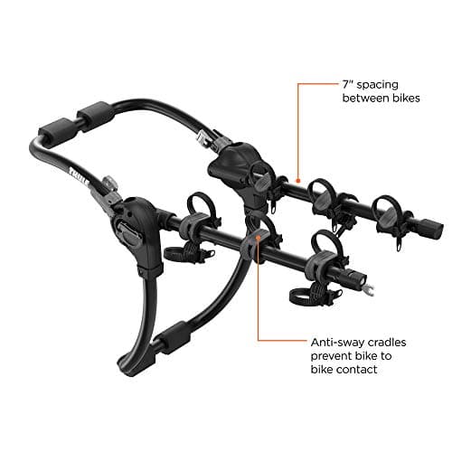 Thule Gateway Pro Trunk Bike Rack, 3 Bike, Black, One Size 2