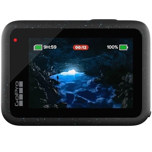 GoPro Hero12 Black E-Commerce Package - Waterproof Action Camera with 5.3K60 Ultra HD Video, 27MP Photos, HDR, 1/1.9" Image Sensor, Live Streaming, Webcam, Stabilization 3