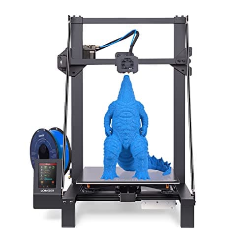 Longer LK5 Pro 3D Printer with Dual Z-Axis Upgrade, 4.3" Color Touch Screen, Silent Motherboard, Large Print Size 11.8"x11.8"x15.7", Fully Open Source, Filament Run-Out Detection
