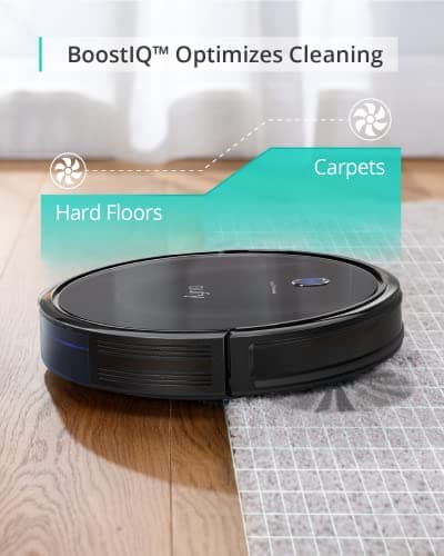eufy Robot Vacuum 11S MAX, Super Thin, Powerful Suction, Quiet, Self-Charging Robotic Vacuum Cleaner, Cleans Hard Floors to Medium-Pile Carpets, Black 5