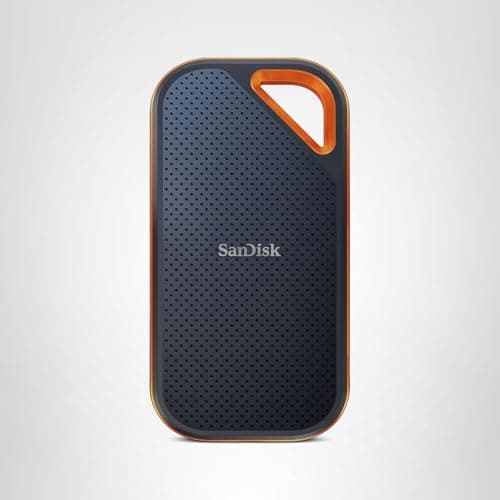 SanDisk 4TB Extreme PRO Portable SSD - Up to 2000MB/s - USB-C, USB 3.2 Gen 2x2, IP65 Water and Dust Resistance, Updated Firmware - External Solid State Drive - SDSSDE81-4T00-G25 5