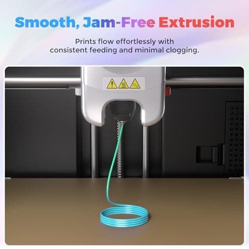 FLASHFORGE Silk PLA Filament 1.75mm, 3D Printer Filament 1kg (2.2lbs) Spool, Smooth and Silky Texture 3D Printing Filament, Dimensional Accuracy +/- 0.02mm 6