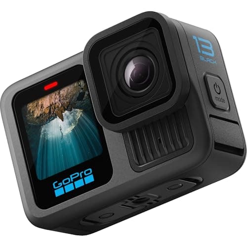 GoPro HERO13 (Hero 13) Black - Waterproof Action Camera with 5.3K Ultra HD Video, 27MP Photos, Live Streaming, Webcam, Stabilization + 128GB Card, 50 Piece Accessory Kit - Bundle 4