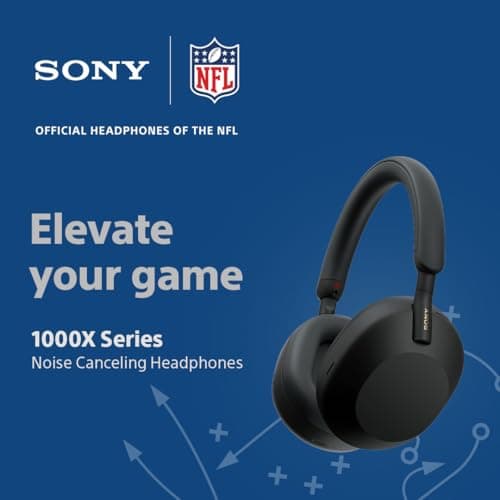 Sony WH-1000XM5 Premium Noise Canceling Headphones, Auto NC Optimizer, 30-Hour Battery, Alexa Voice Control, Black 2