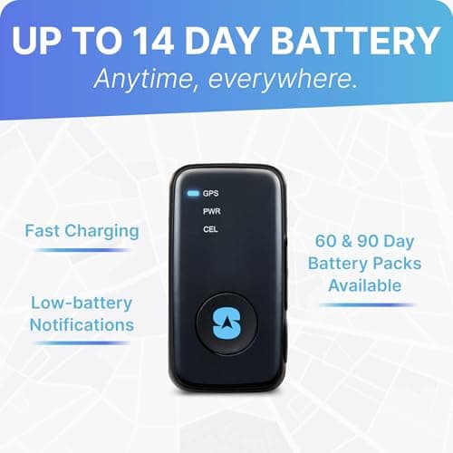 Spy Tec Atlas GPS Tracker for Vehicles & Kids | Up to 14-Day Battery Life | Geofencing, Portable Real Time Mini GPS Car Tracker w/Lifetime Support | Subscription Required 2