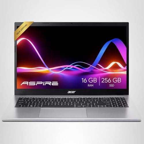 acer Aspire Premium Slim Laptop - 15.6" Full HD IPS 1080P Display - AMD Ryzen 3 7330U Quad-Core Processor - 12GB RAM - 256GB NVMe SSD - Webcam - Wi-Fi 6 - Windows 11 - W/O Mouse 9