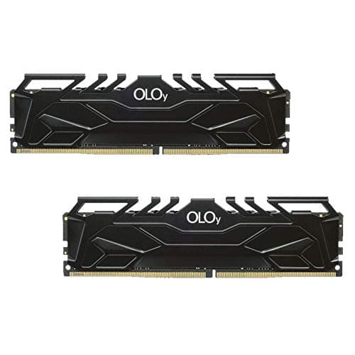 OLOy DDR4 RAM 16GB (2x8GB) Black Owl 2666 MHz CL19 1.2V 288-Pin Desktop UDIMM (MD4U0826190BJ0DA) 2