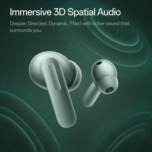 OnePlus Buds 4 Bluetooth Wireless Earbuds, Zen Green, E513A, in-Ear, True Wireless with Active Noise Cancellation 5