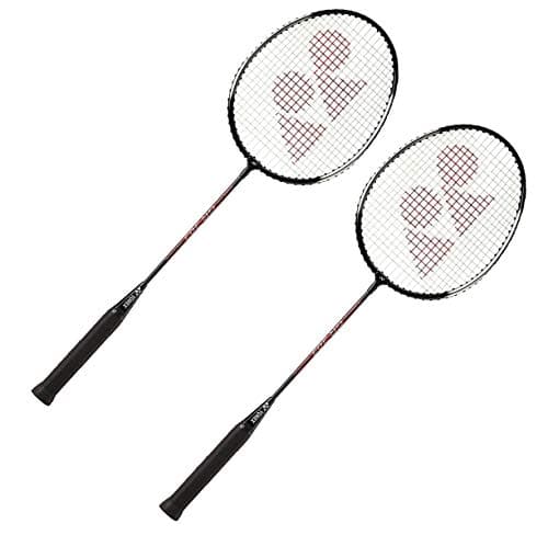 Yonex GR 303 Combo Badminton Racquet with Full Cover, Set of 2 (Black) 2