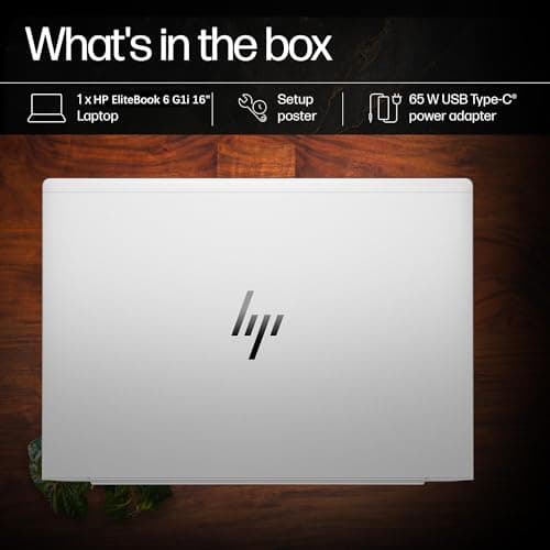 HP EliteBook 6 G1i 16" FHD+ Copilot AI Business Laptop Computer, Intel 12-Core Ultra 7 255U, 32GB DDR5 RAM, 1TB PCIe SSD, WiFi 6E, BT 5.3, 5MP Webcam, Backlit KB, Fingerprint Reader, Windows 11 Pro 8