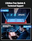 GOOLOO DS900 OBD2 Scanner Diagnostic Tool, Full System Bidirectional Scan Tool, 8" Touchscreen Bluetooth 5.0 Scanner with Active Test, 10000 mAh Wireless Code Reader for Cars and Trucks, FCA 11 OS 5