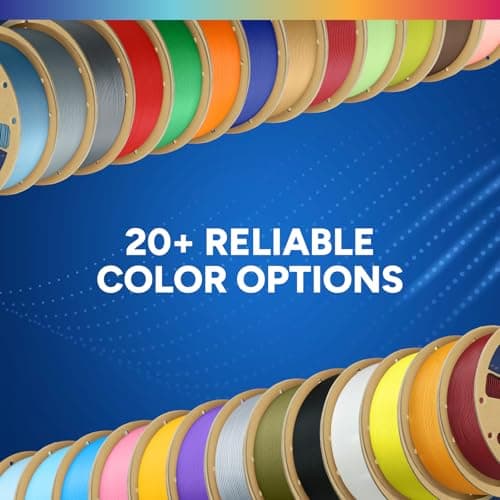 OVERTURE PLA Plus (PLA+) Filament 1.75mm, Stronger & More Durable, Professional Toughness 3D Printer Filament 1kg (2.2lbs), High Precision +/- 0.02mm, Tangle-Free (Black) 5