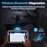 TOPDON Bidirectional Scan Tool, 2025 New ArtiDiag900 Lite Automotive Diagnostic Tool for Full System, Scanner for Car with Active Test, 8 Reset, Wireless OBD2 Scanner Diagnostic Tool for All Vehicles 3