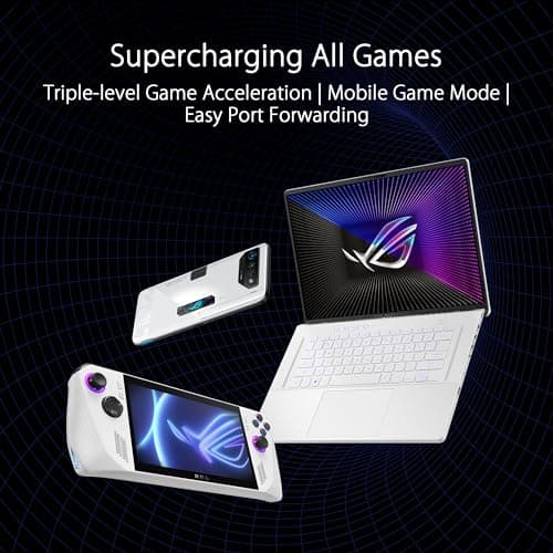ASUS ROG Rapture GT-BE98 PRO First Quad-Band WiFi 7 Gaming Router supports 320MHz, Dual 10G Port, Triple-level Game Acceleration, Mobile Game Mode, Subscription-Free Security, AiMesh, and VPN features 4