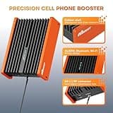 HiBoost Cell Phone Booster for Car and SUV Pickup, 2025 New Signal Booster 5G & 4G LTE for All U.S. Carriers Verizon, AT&T, T-Mobile, with Enhanced Magnetic Roof Antenna | FCC Approved 4
