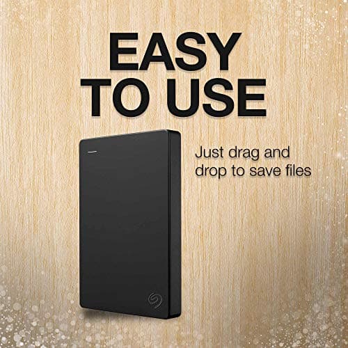 Seagate Portable 5TB External Hard Drive HDD – USB 3.0 for PC, Mac, PS4, & Xbox - 1-Year Rescue Service (STGX5000400), Black 4