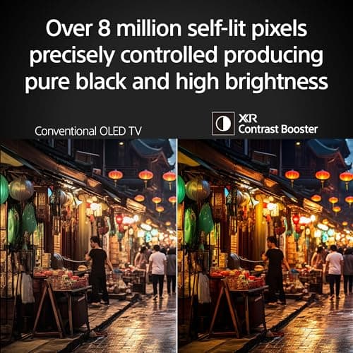 Sony 65 Inch OLED 4K Ultra HD TV BRAVIA 8 Smart Google TV with Dolby Vision HDR and Exclusive Features for PlayStation 5 (K-65XR80) 4