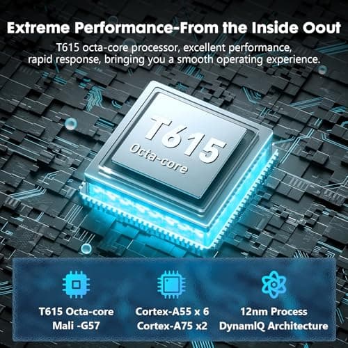 Aobante 10 Inch Tablet, Android 15 with 24GB RAM + 128GB ROM (1TB Expandable), Octa-Core, 1280x800 IPS HD Touchscreen, 5MP+8MP Dual Camera, 6000mAh, Tablet with Keyboard, Mouse, Widevine L1(Blue) 2