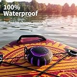 HEYSONG Waterproof Shower Bluetooth Speaker, Durable & Portable with Clear Sound, Ideal for Shower, Pool, Beach & Kayaking – Great Gift for All Ages 5