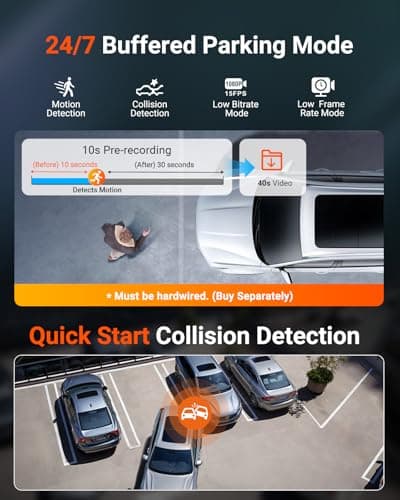 Vantrue N4S 3 Channel Front Inside Rear Dash Cam, 2.7K+1440P+1440P WiFi Dash Camera w/PlatePix™, STARVIS 2 x HDR x IR Night Vision, Voice Control, GPS, 24/7 Parking Mode, Support 1TB Max 3