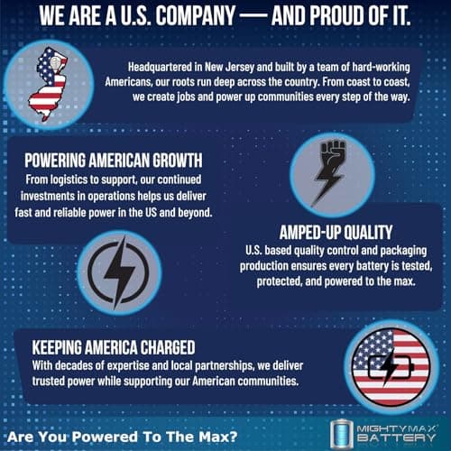 Mighty Max Battery 12V 9AH Battery Replacement for Generac XG8000E Portable Generators 5