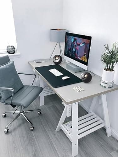 Creative Pebble V3 Minimalistic 2.0 USB-C Desktop Speakers with USB Audio, Clear Dialog Enhancement, Bluetooth 5.0, 8W RMS with 16W Peak Power (Black) 2