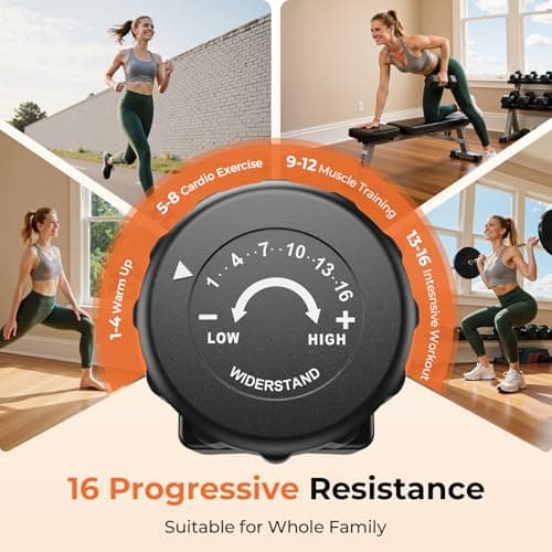 YOSUDA Recumbent Exercise Bike for Adults Seniors with Quick Adjust Seat, 350LB Capacity & 16-level Resistance, Black 5