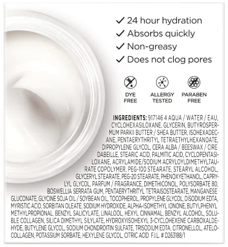 L’Oreal Paris Collagen Daily Face Moisturizer, Anti Aging Face Cream to Reduce Wrinkles and Provide Intense Hydration, 1.7 oz 9