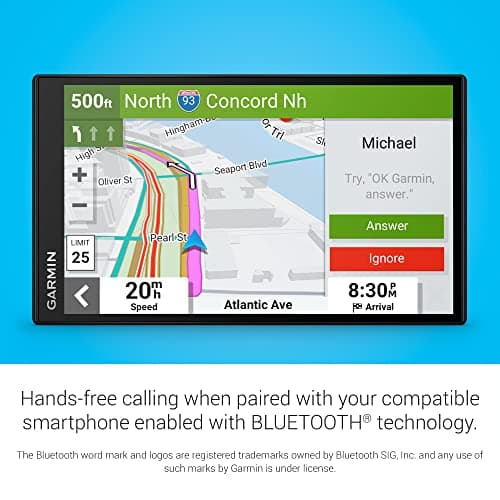 Garmin DriveSmart 76, 7-inch Car GPS Navigator with Bright, Crisp High-Resolution Maps and Garmin Voice Assist 3