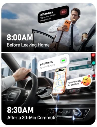 LISEN 170W Fast Car Charger for Galaxy S25 Ultra, GaN Chip PD3.1 Car Charger USB C for iPhone 17, 140W+PD30W/QC30W Cigarette Lighter USB Charger Adapter for iPhone 16 Pro, Laptop,MacBook Pro/Air,iPad 4