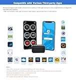 Veepeak OBDCheck BLE Bluetooth OBD II Scanner for iOS & Android, Car Wireless Check Engine Light Code Reader Diagnostic Tool 2