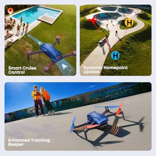 Veeniix V11MINI 4K,Drones with Camera for Adults 4K Video 8K Photo,Under 249g,3-Axis Gimbal,20000ft FPV Transmission,Vertical Shooting,GPS with Beeper,for Adults,Beginner,Fly More Combo(96-Min Flight) 4