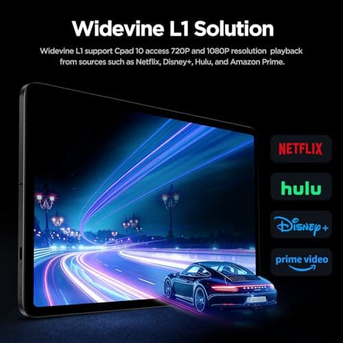 Callsky-Tab Android Tablet, 10.1 inch Android 15 Tablet with Octa-core Processor RAM 12GB ROM 64GB(Up to 2 TB), 800x1280 Resolution, WiFi 6 & Bluetooth, Dual Speakers, 5MP+8MP, 6000mAh, Tablets 2025 4