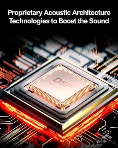 ULTIMEA 5.1 Virtual Surround Sound Bar, 320W Home Theater Surround System with Adjustable Speakers & Subwoofer, TV Speaker Soundbar, Sound Bar for Smart TV, Bluetooth 5.3, Easy Setup, Poseidon D50 5