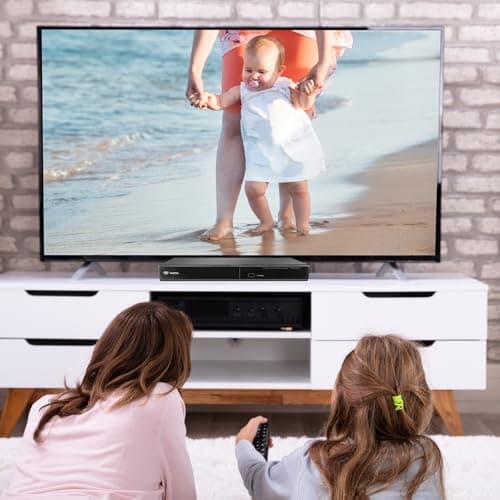 Panasonic DVD Player DVD-S700 + Remote Control + High Speed 6 Foot 4K HDMI Cable + Ultra USB Flash Drive 64GB and Quality Photo Microfiber Cloth 5