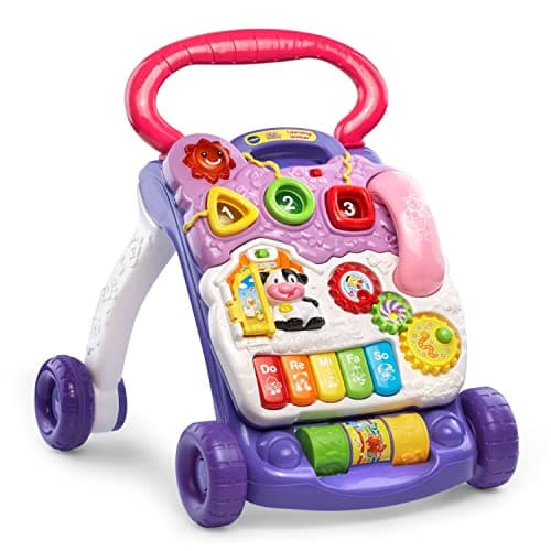 VTech Sit-to-Stand Learning Walker (Frustration Free Packaging), Lavender 4