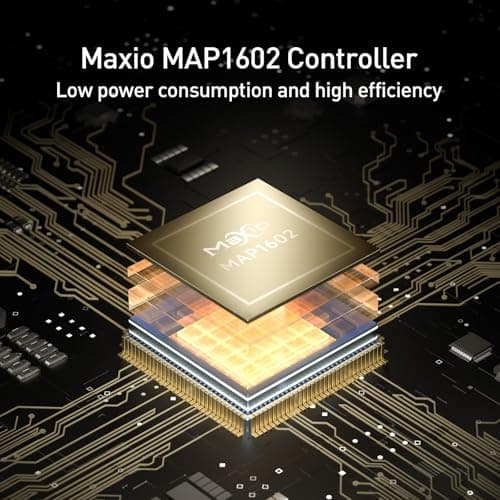 MOVE SPEED HB7450 4TB Internal Solid State Drive for PS5 with Heatsink TLC NAND, PCIe 4.0 NVMe M.2 SSD- Up to 7450MB/s, 3D NAND Storage Expansion Compatible with PS5, Laptops and Desktops 5