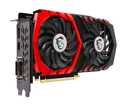 MSI Computer Video Graphic Cards GeForce GTX 1050 TI GAMING X 4G, 4GB 4