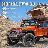 HiBoost Cell Phone Signal Booster for Overland and Off-road Vehicle | Boosts 5G & 4G LTE for All Carriers - Verizon, AT&T, T-Mobile & More | Folding Antenna Mount | Ultra-stable Booster | FCC Approved 2