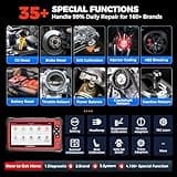 LAUNCH X431 CRP919E OBD2 Scanner, 2025 Bidirectional Scan Tool as CRP919EBT, CANFD/DoIP/FCA SGW, ECU Code, 35+ Service, Active Tests, All-in-One Full System Diagnosis, BST360 & i-TPMS, 2 Year Update 3