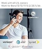 Cell Phone Booster for Home Up to 3,000 sq ft, Cell Booster Data for Band 4/12/17/13/5/25/2, Cell Signal Booster for All U.S. Carriers Verizon, AT&T, T-Mobile-5G 4G LTE 3G FCC Approved 2