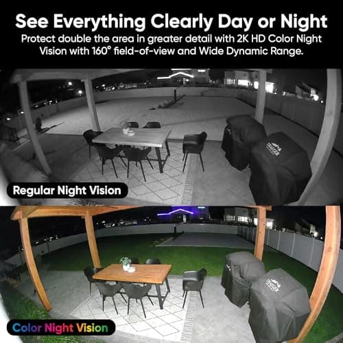 WYZE Bulb Cam Security Camera, 2K HD Outdoor Light Bulb Camera, Color Night Vision, Dimmable LED Bulb, Motion Detection, Siren Alarm, Works w/Alexa/Google Assistant. Free Expert Support 5